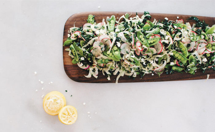 Radish And Kale Salad