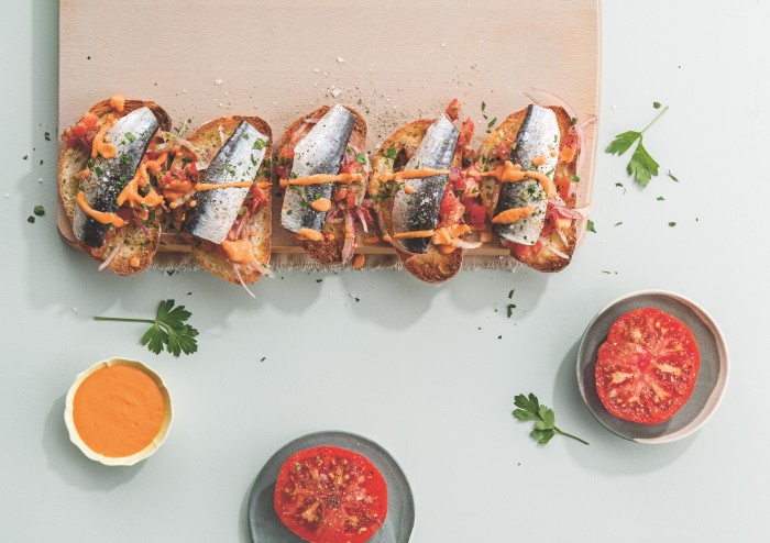 sardines on toast