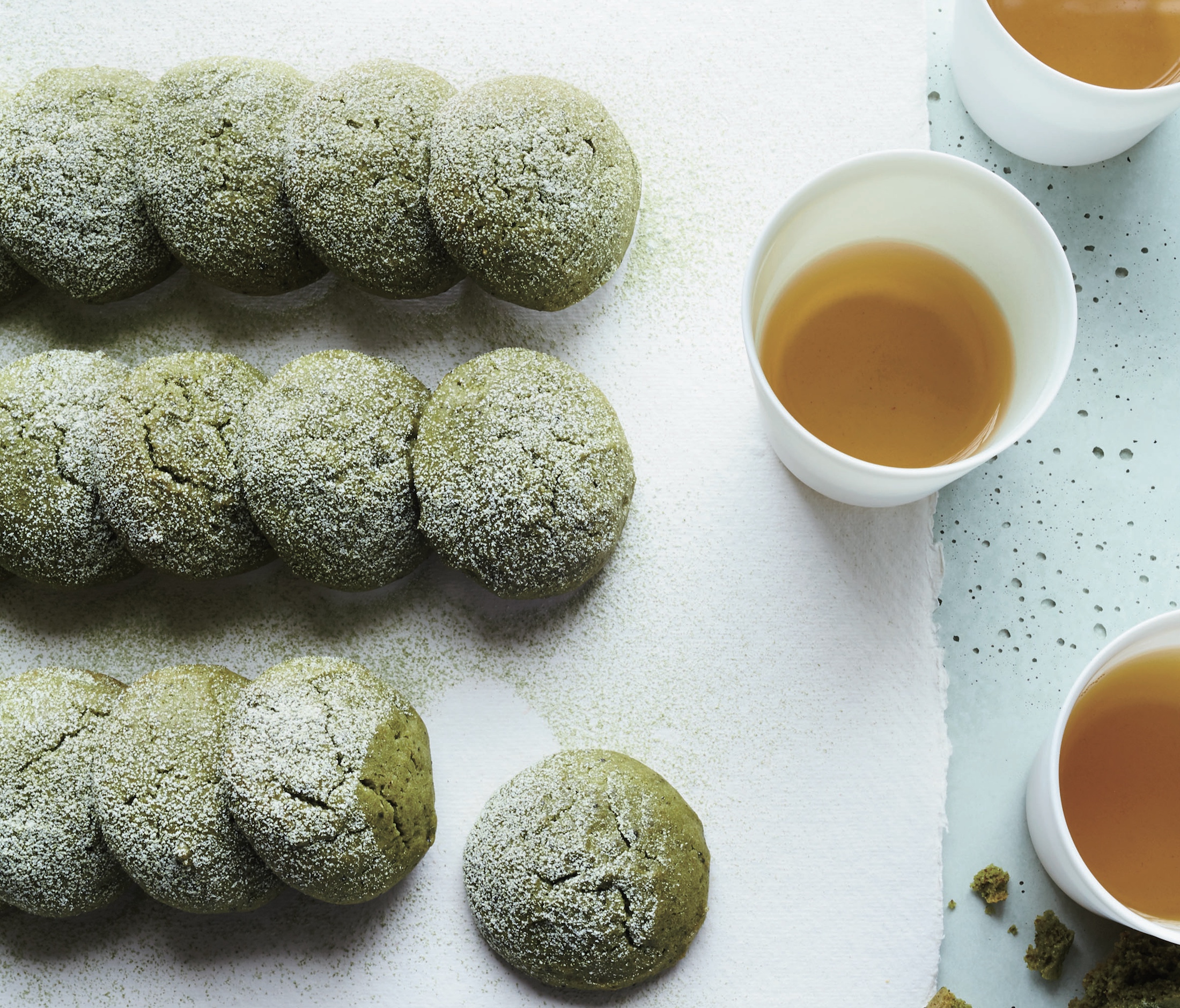 Sweet Green Desserts Matcha Tea Cake Cookies