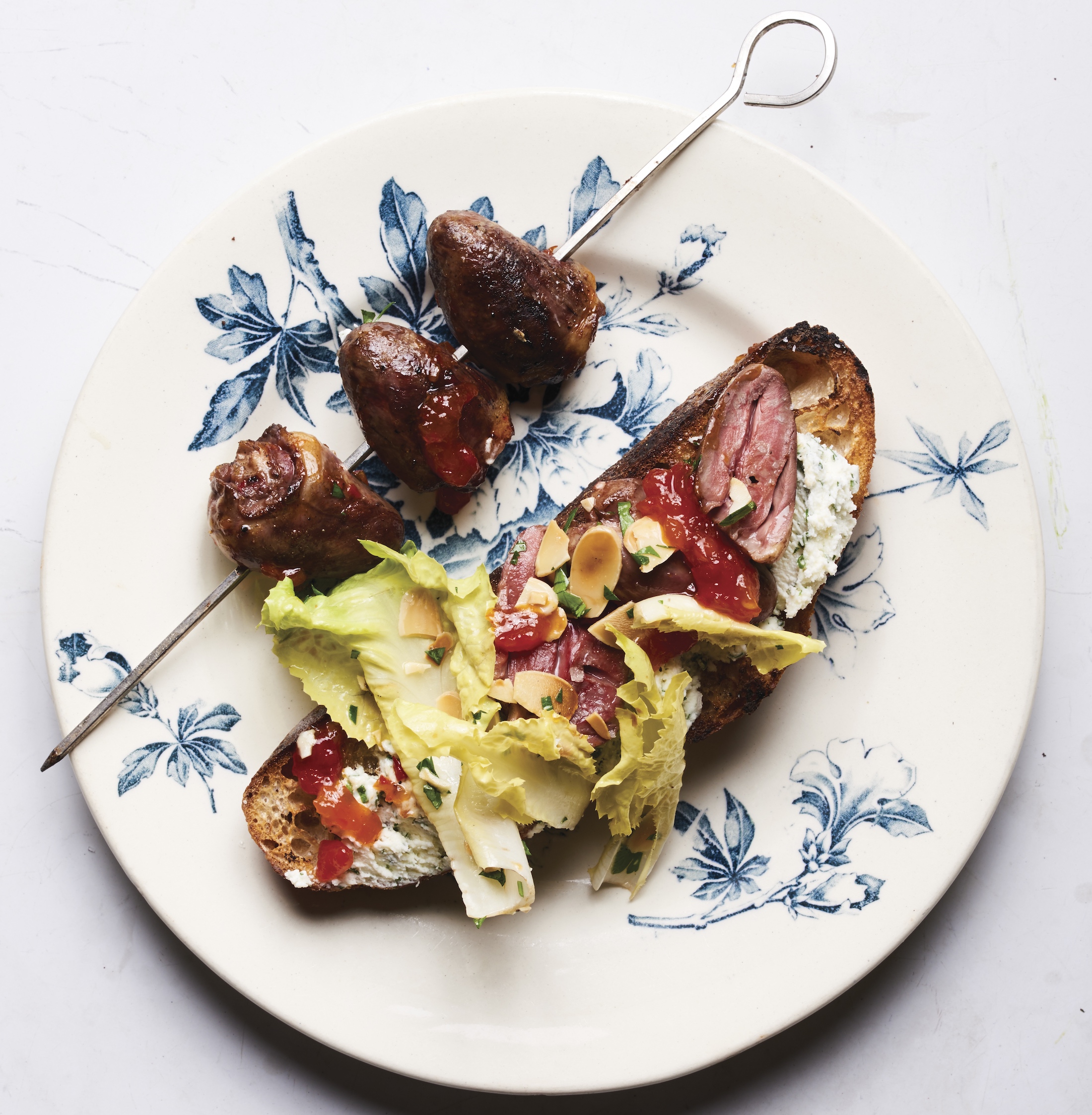 Beautiful Inside The Publican's Grilled Duck Hearts