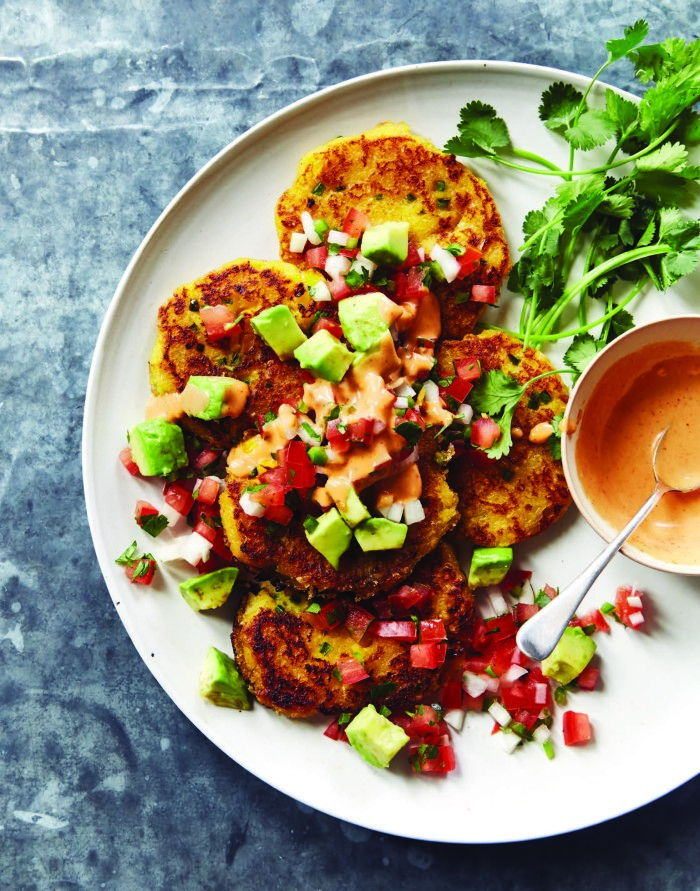 Say Hola To This Spicy Meatless Tamale Cakes Recipe