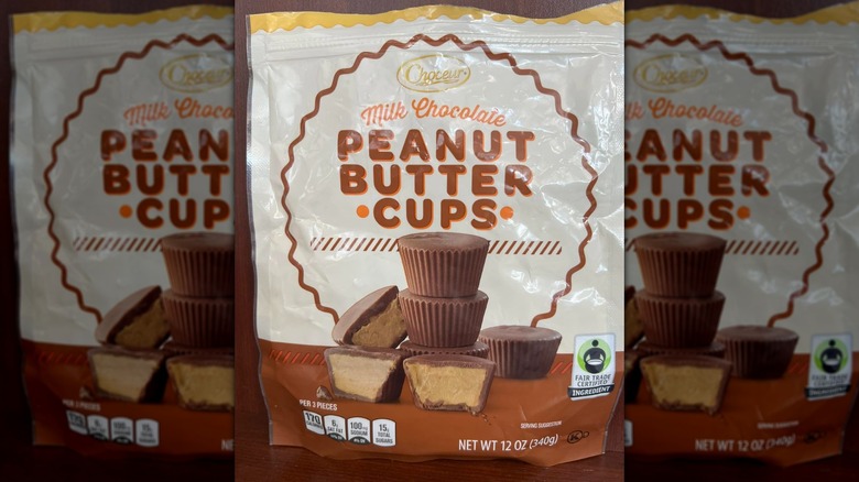 Bag of peanut butter cups