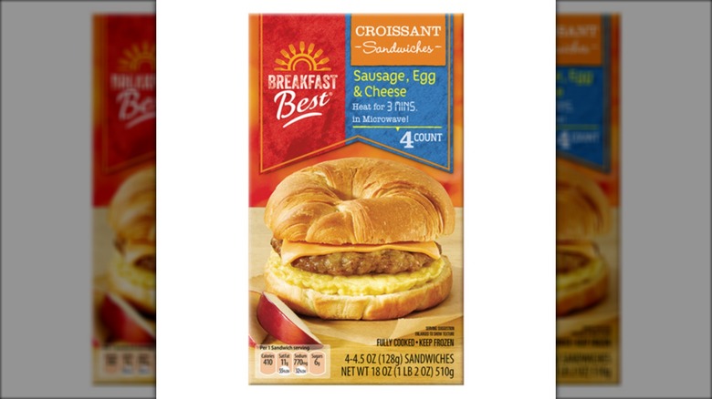 Breakfast Best Sausage, Egg & Cheese Croissant Breakfast Sandwich