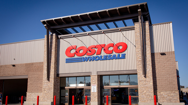 Costco storefront in daylight