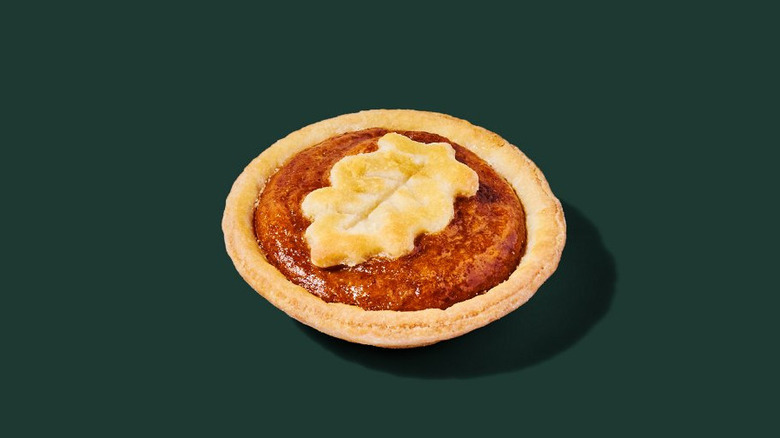 A Starbucks Mini Pumpkin Pie.