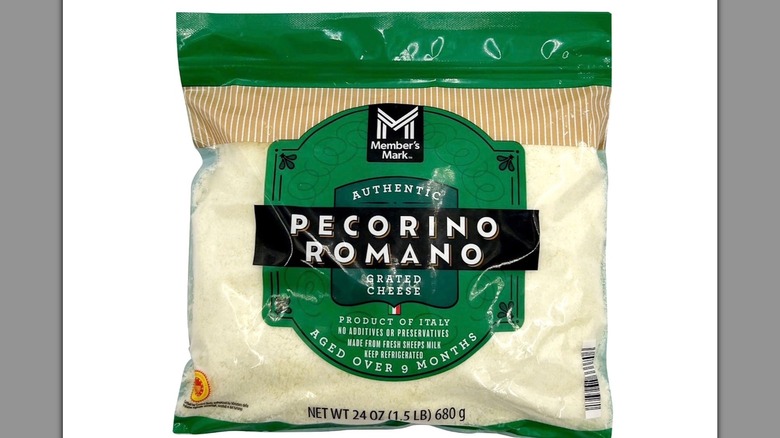 Bag of Member's Mark Pecorino Romano from Italy