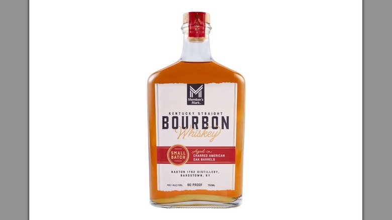Bottle of Member's Mark Kentucky Straight Bourbon Whiskey