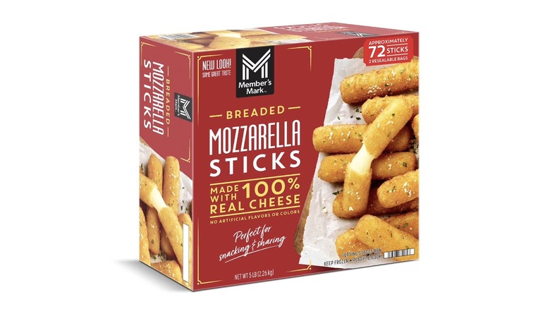 Case of Member's Mark Breaded Mozzarella Sticks
