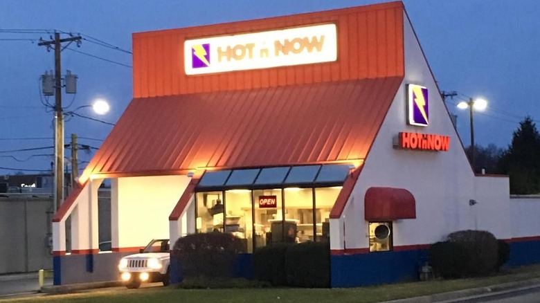 Hot 'n Now Hamburgers location in Sturgis, Michigan