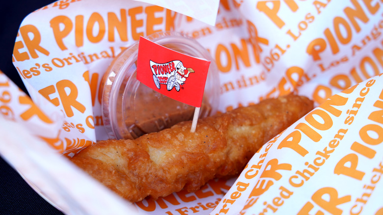 Pioneer Chicken takeout meal