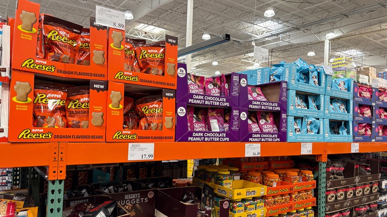 Costco candy aisle