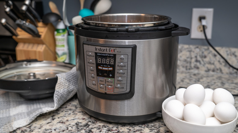 Instant Pot on a countertop