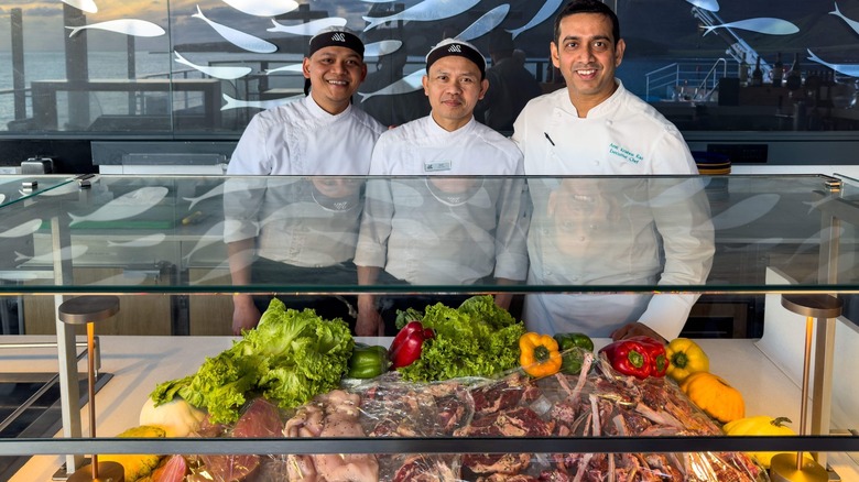 Swan Hellenic staff and food