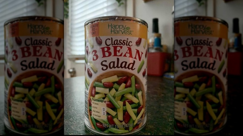 Can of Happy Harvester Three-Bean Salad