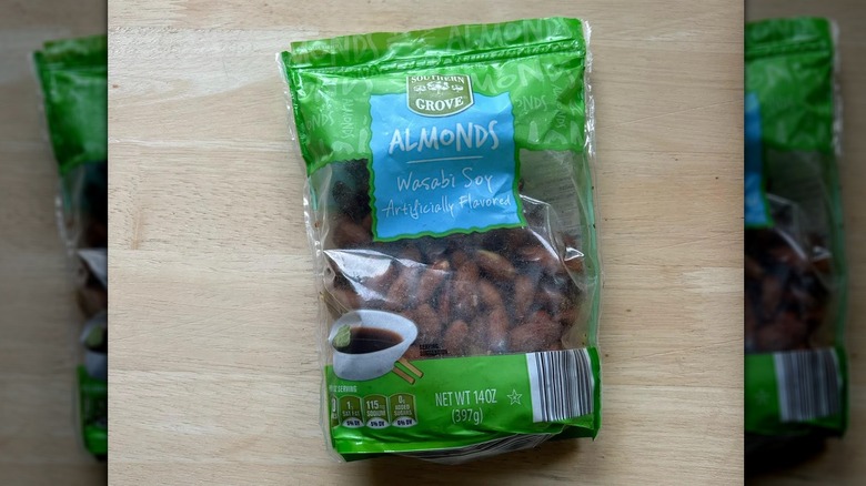 Bag of Southern Grove Wasabi Soy Almonds