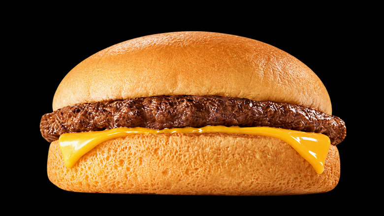 A Plain﻿ Sonic Cheeseburger.