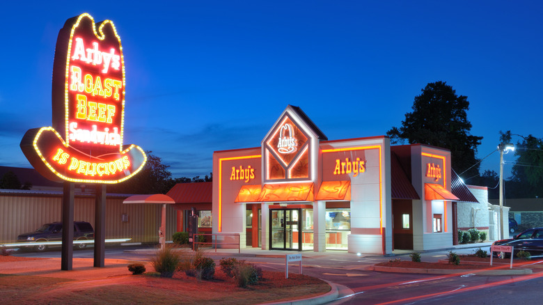 Older Arby's restaurant design
