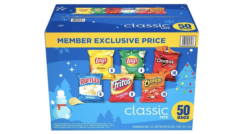 Member exclusive case of Frito-Lay snacks