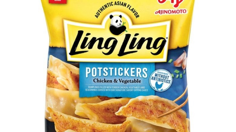 Bag of Ling Ling Chicken & Vegetable Potstickers