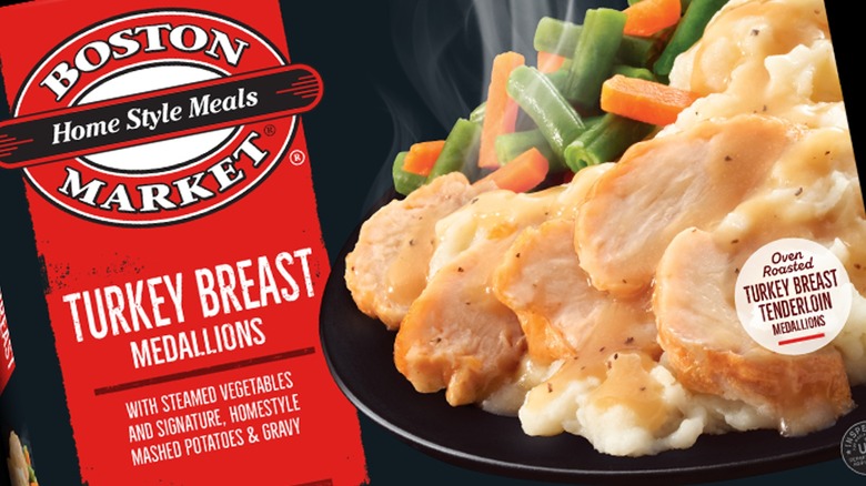 Boston market turkey meal box cover