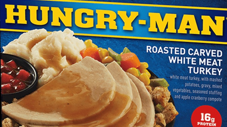Hungry-Man turkey meal box