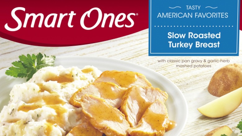 Smart Ones turkey dinner box