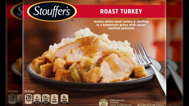 Stouffer's roast turkey meal box image