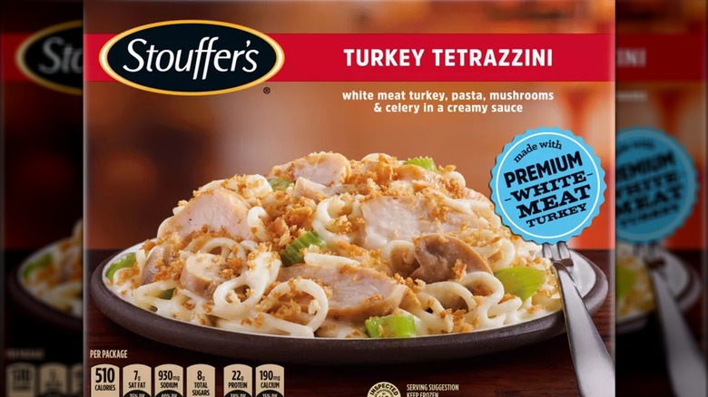 Stouffer's turkey Tetrazzini box