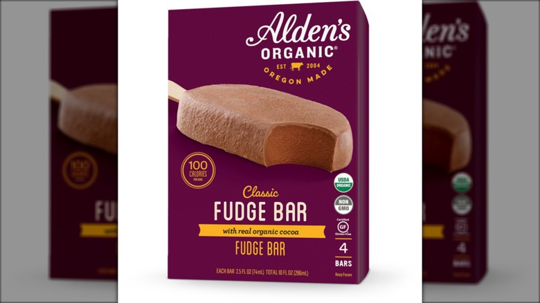 Alden's Organic Fudge Bars.