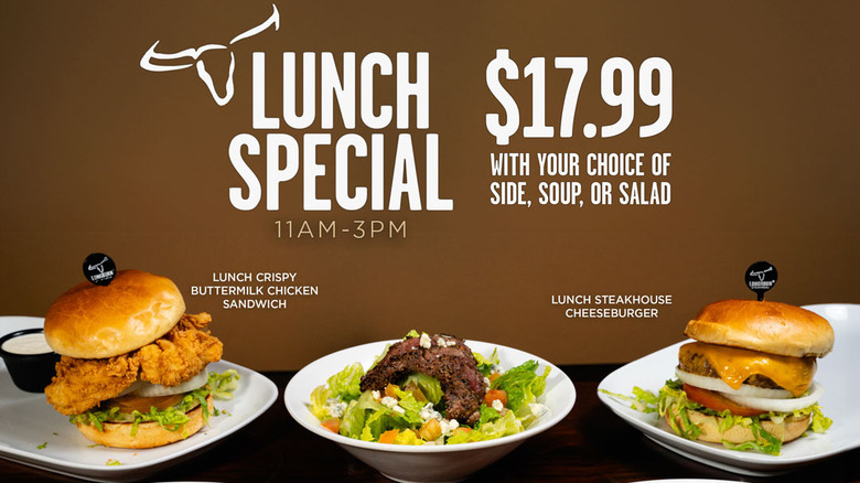 LongHorn Steakhouse lunch specials