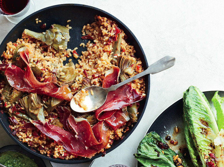 Iberian Ham And Artichoke Rice Recipe