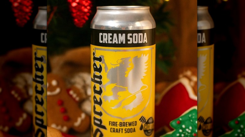 Can of Sprecher Cream Soda