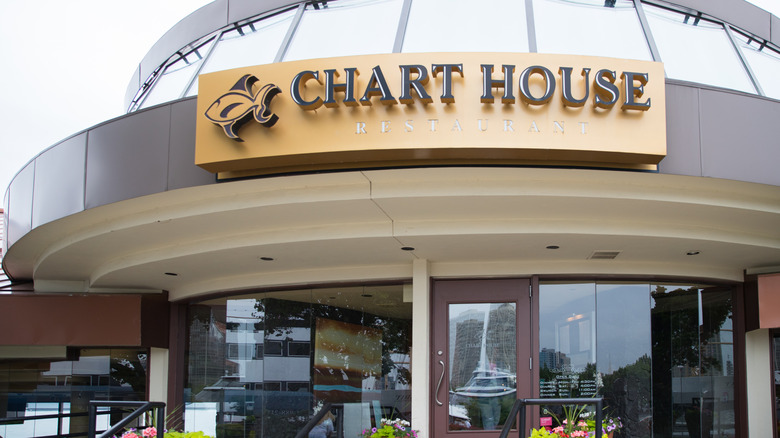 Exterior of a Chart House Restaurant