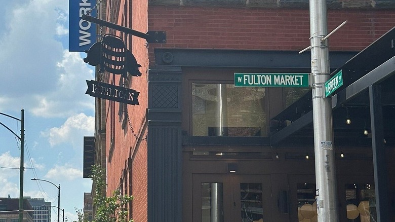 Exterior of The Publican restaurant in Chicago, Illinois