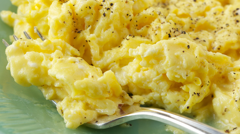 scrambled eggs