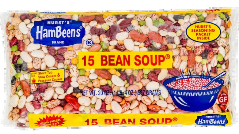 Bag of Hurst's 15-Bean Soup Mix