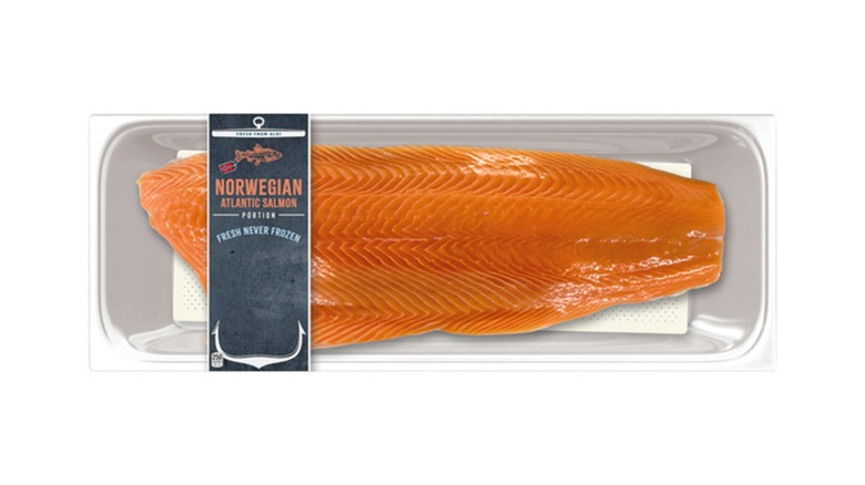 Atlantic Norwegian Salmon Portion from Aldi.
