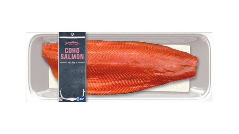 Coho Salmon Portion from Aldi.