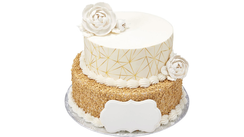 Sam's Club Shimmering Elegance Cake.