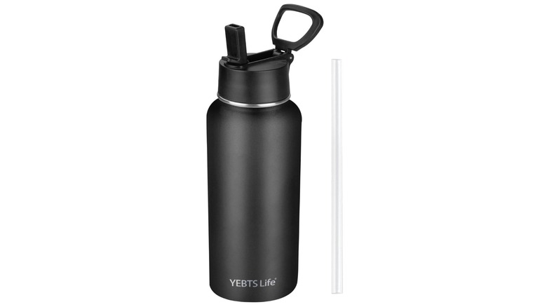 Insulated Water Bottle With Straw from Yebts Life.