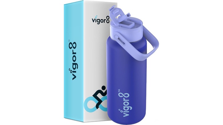Vigor8 Insulated Stainless Steel Drink bottle.
