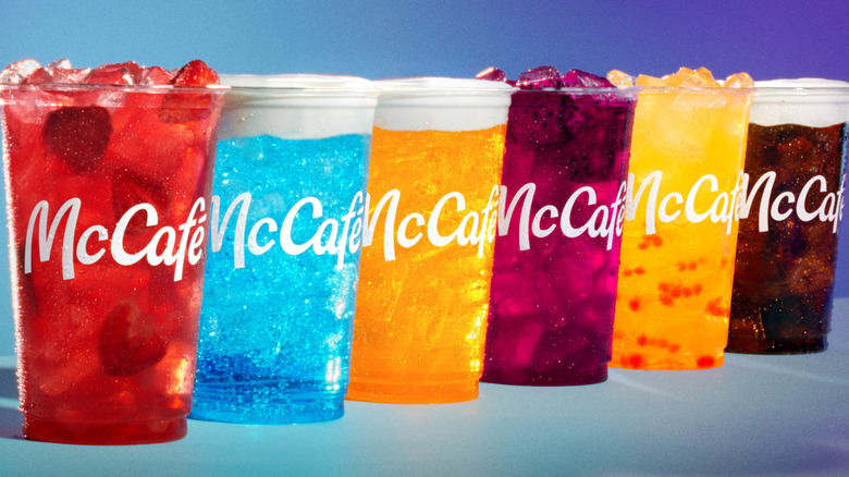 New McDonald's refreshers and crafted sodas