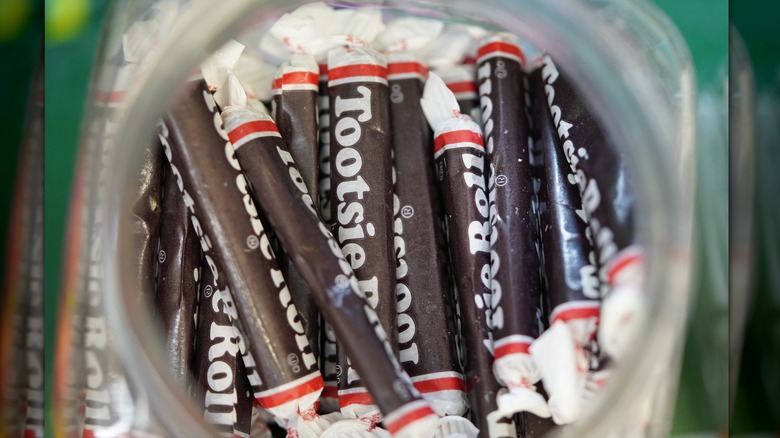 Bowl of Tootsie Rolls