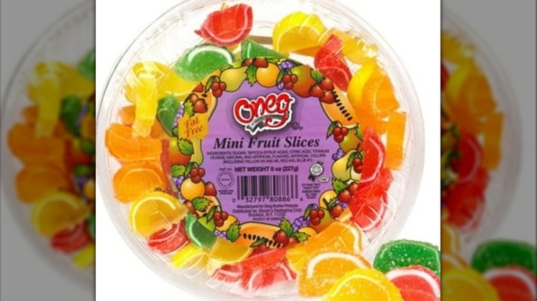 An image of the Oneg Mini Fruit Slices.