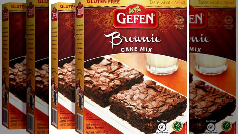 An image of the Gefen Brownie Cake Mix.