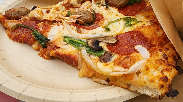 Combo pizza from Costco Japan