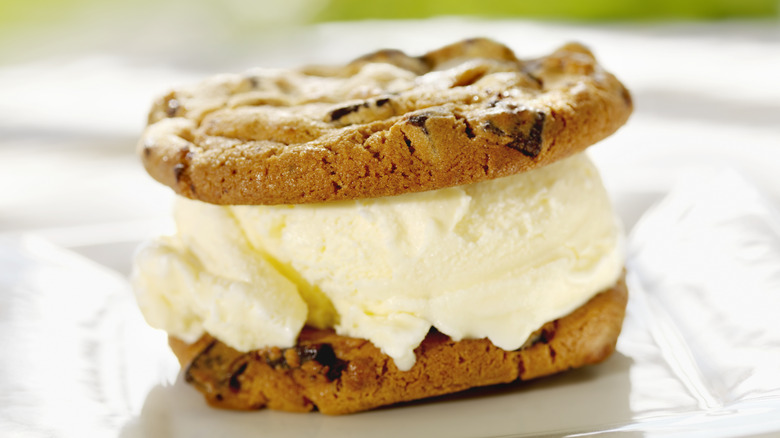 cookie ice cream sandwich 