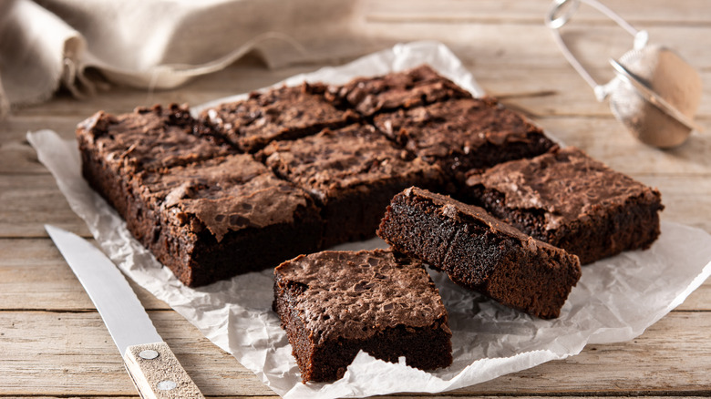 Brownie squares