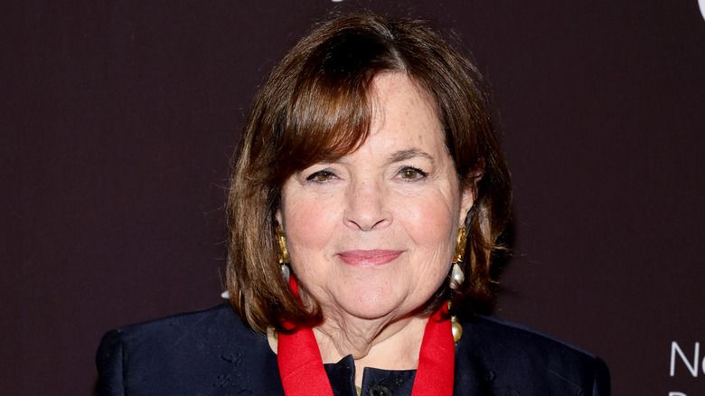 Close up of Ina Garten smiling