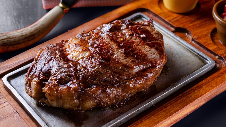 steak juices